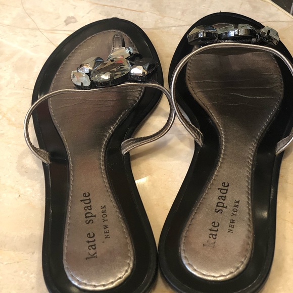 Kate Spade jeweled sandals - Picture 6 of 7